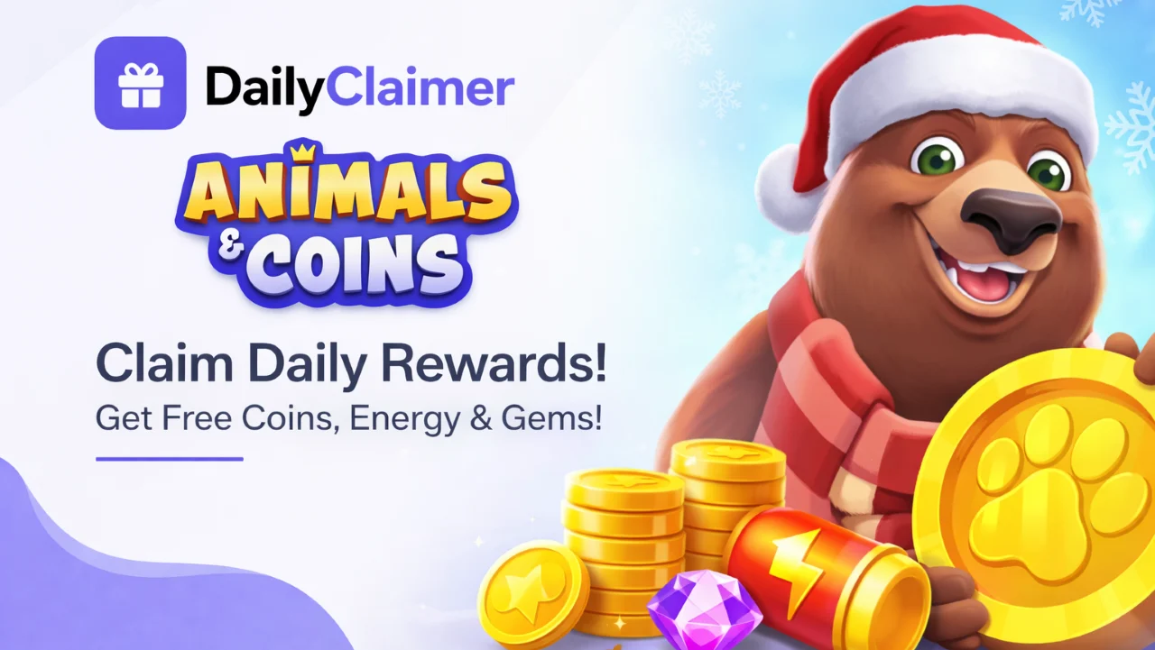 Animals & Coins Free Energy Links & Daily Rewards (Updated Today)