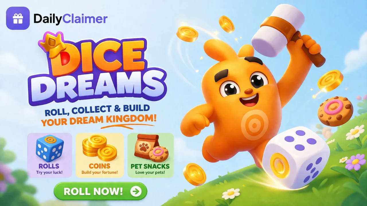 Dice Dreams Free Rolls & Rewards – What Actually Helps You Progress Faster
